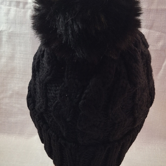 Women's  Wool Beanie Hat With Pompom Elegant Soft - Picture 12 of 16